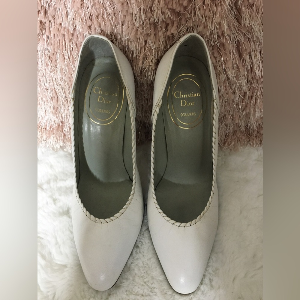 Heels Brand Christian Dior Size 36 color white